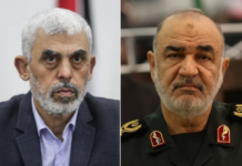 Occupying State Iran Commander Sends Message to Sinwar