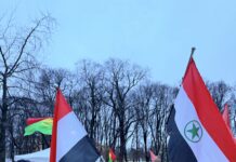 The Ahwazi Democratic Popular Front in Solidarity Demonstration in Oslo Supporting Non-Persian Peoples
